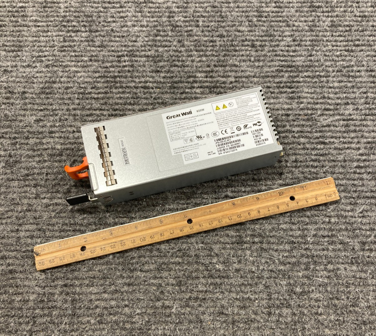 Juniper Networks JPSU-920-AC-AFO 920W Front-to-Back Airflow PSU 640-060601