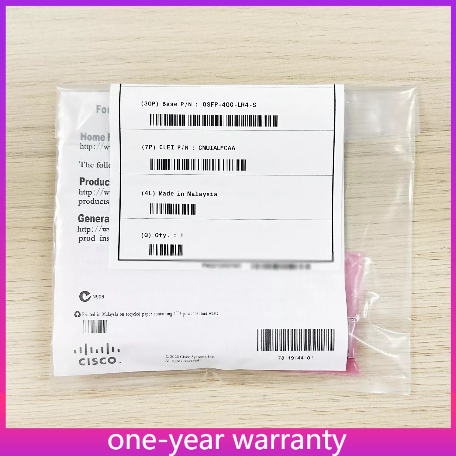 QSFP 40gbase-lr4 1310 NM SMF 10km LC Transceiver Module Cisco Qsfp-40g-lr4-s 