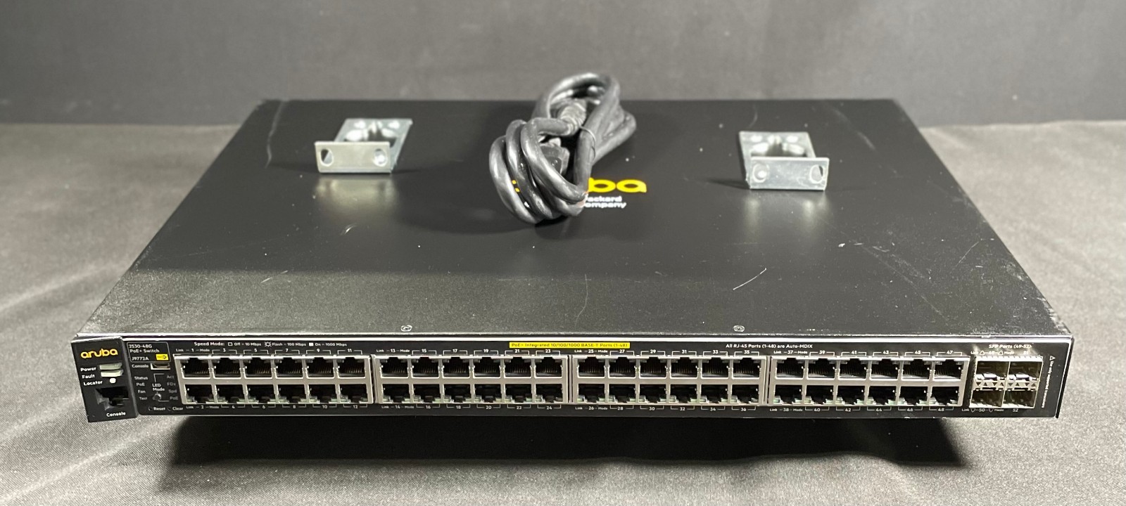 HP Aruba J9772A 2530-48G-PoE+ 48 Port Gigabit PoE+ Switch - Same Day Shipping