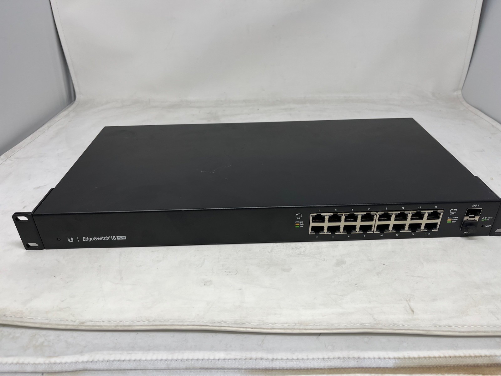 Ubiquiti Networks ES-16-150W EdgeSwitch 16 150W  16-Port Switch -  tested-