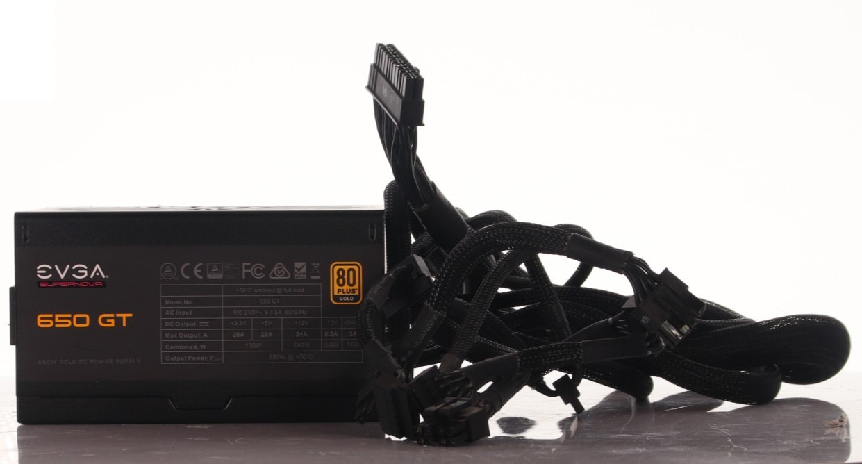 EVGA Supernova 650 GT 80 Plus Gold Power Supply