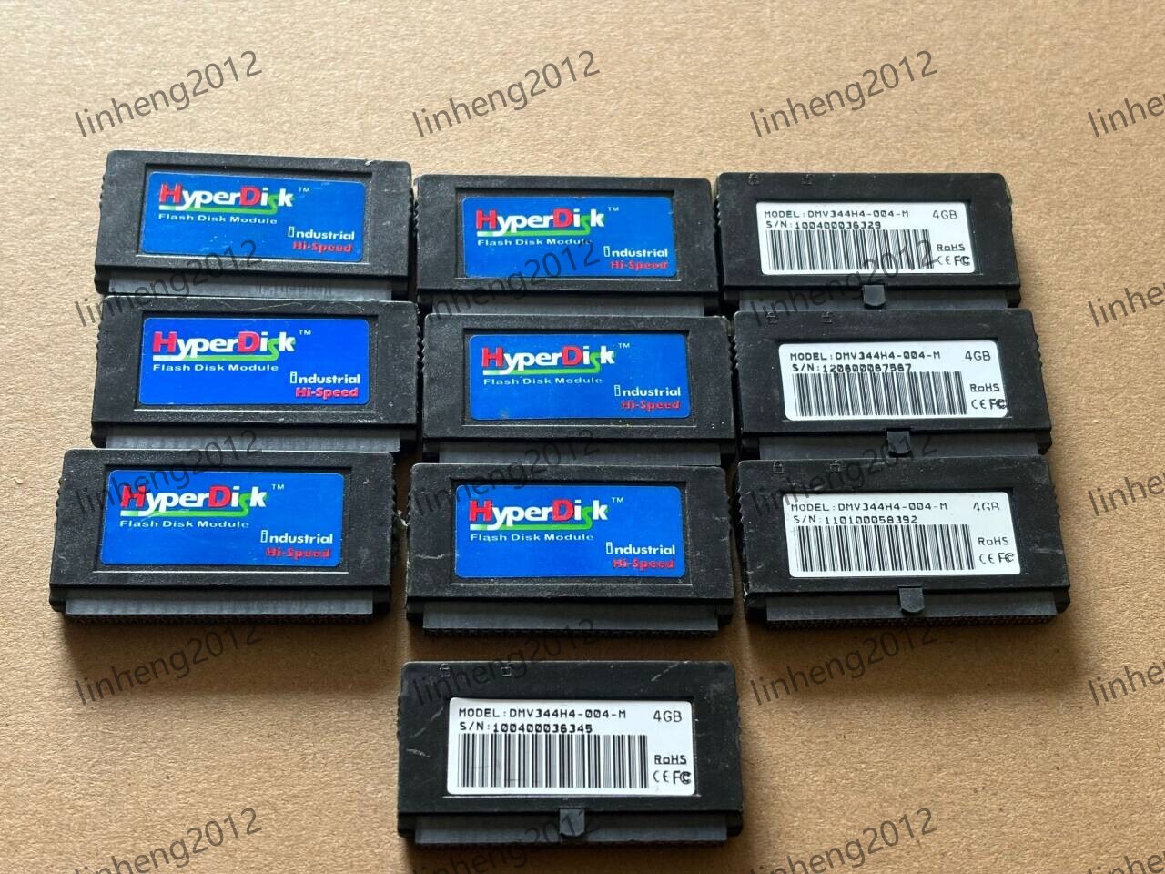 10PCS HyperDisk 4GB 44PIN Disk On Module PATA/IDE/EIDE