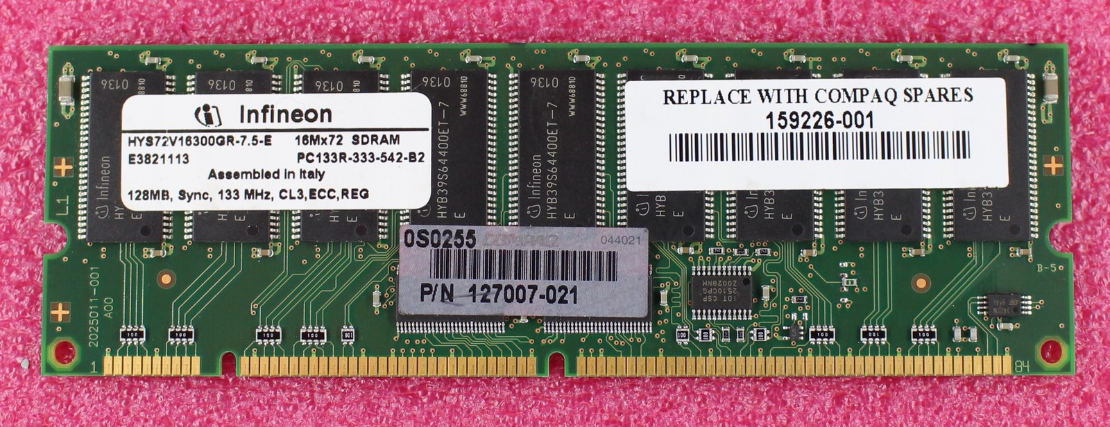127007-021 - Compaq Proliant ML350 128MB ECC Dimm