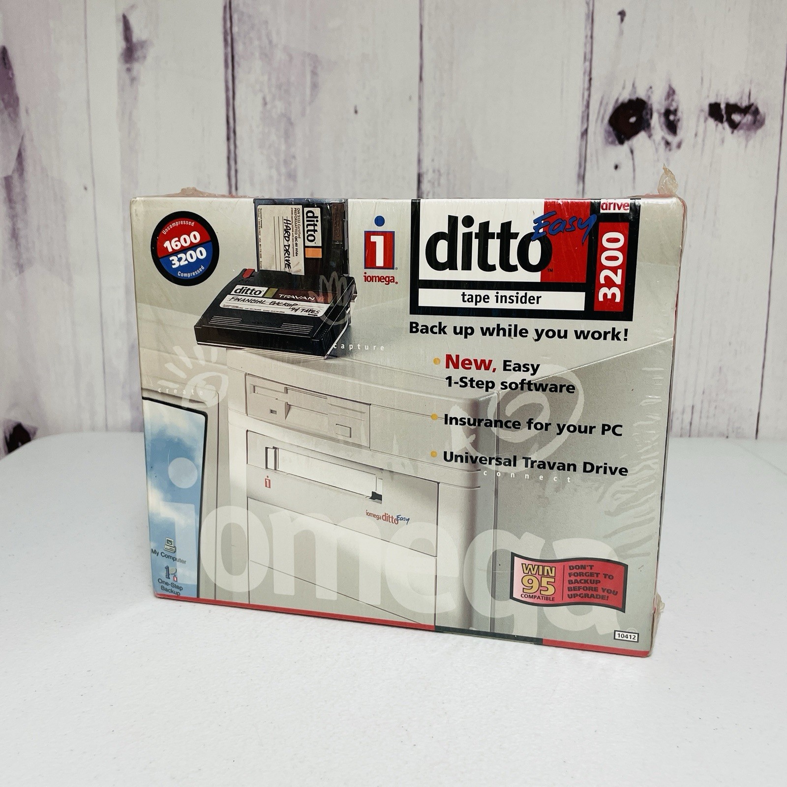 Iomega Ditto Easy 3200 Tape Drive Insider