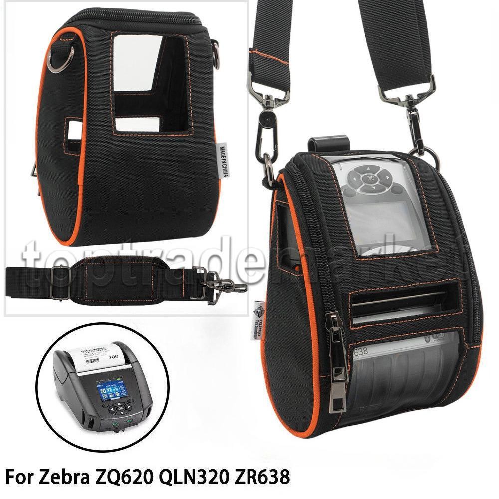 USA Soft Carrying Case Holster Storage Belt Clip for Zebra ZQ620 QLN320 Printer