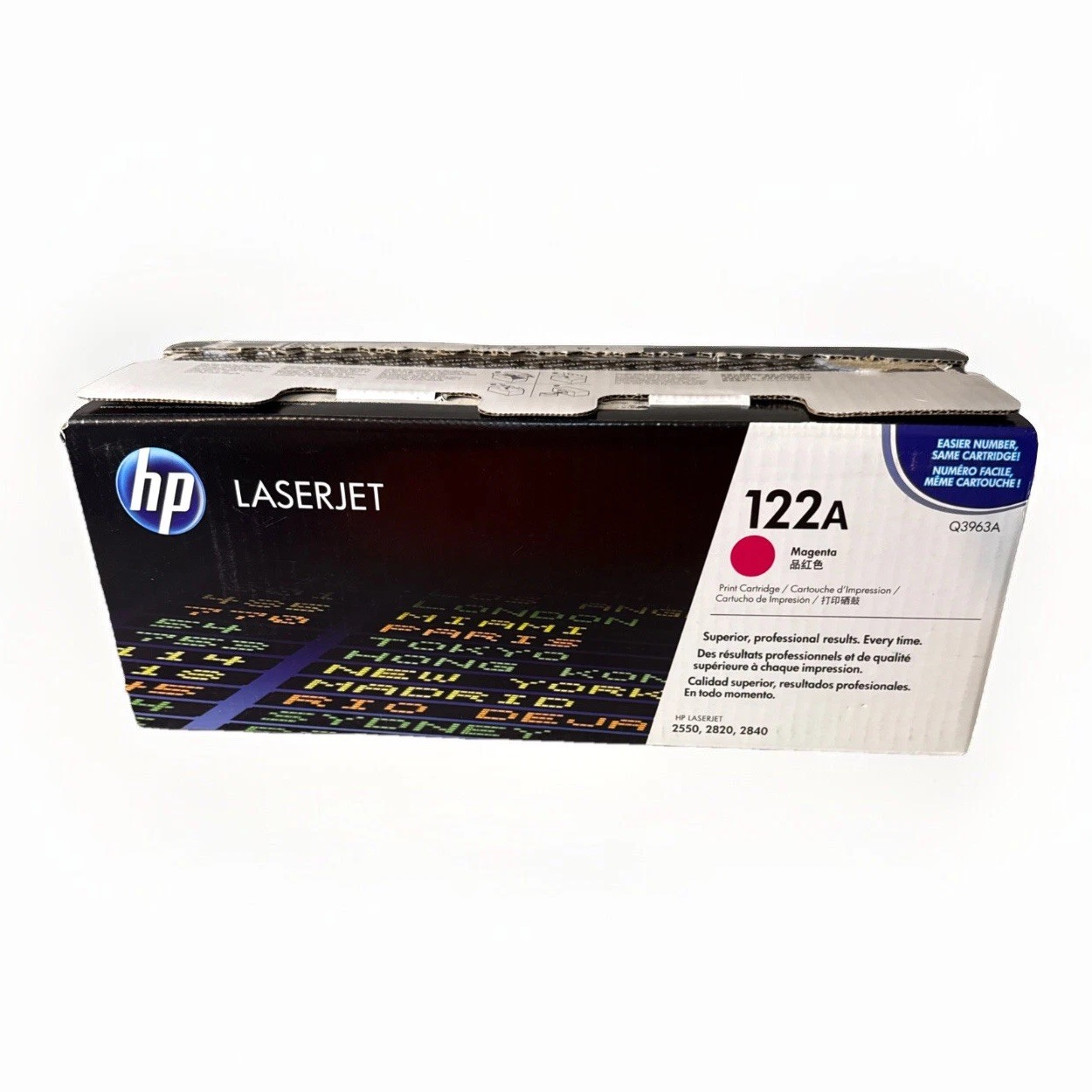 HP122A Magenta Laserjet Ink Toner Print Cartridge 2550/2820/2840 New Open Box