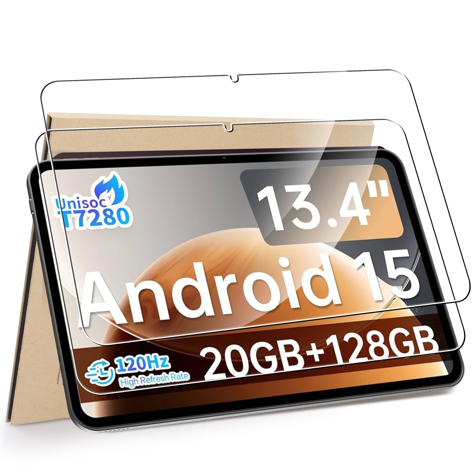 Hianjoo 2-Pack Screen Protector Compatible with TECLAST T65 / Plus...