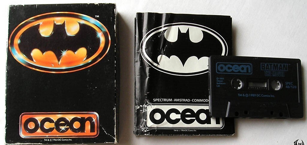 Sinclair ZX Spectrum 48K Game - BATMAN THE MOVIE - Ocean - Tested & Working