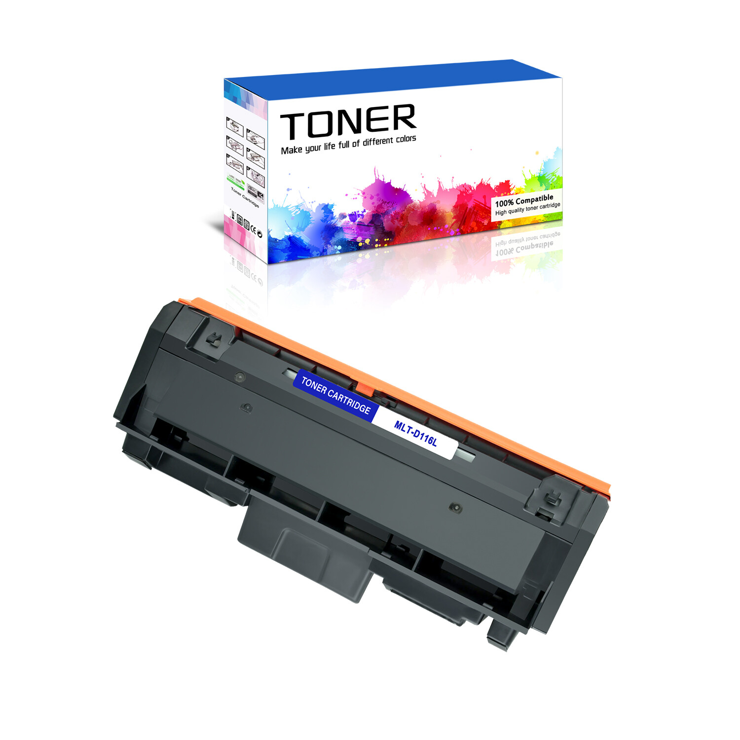 1PK MLT-D116L Toner Cartridge for Samsung SL-M2625D SL-M2625 SL-M2626D SL-M2626