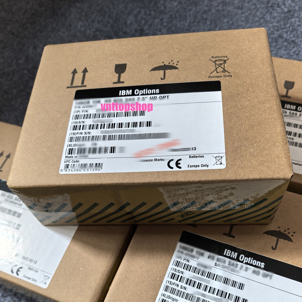 IBM 1.92TB 02YC036 02PX541 02PX748 2.5" SFF SAS 12Gb/s Hot Swap V5000 ENT SSD