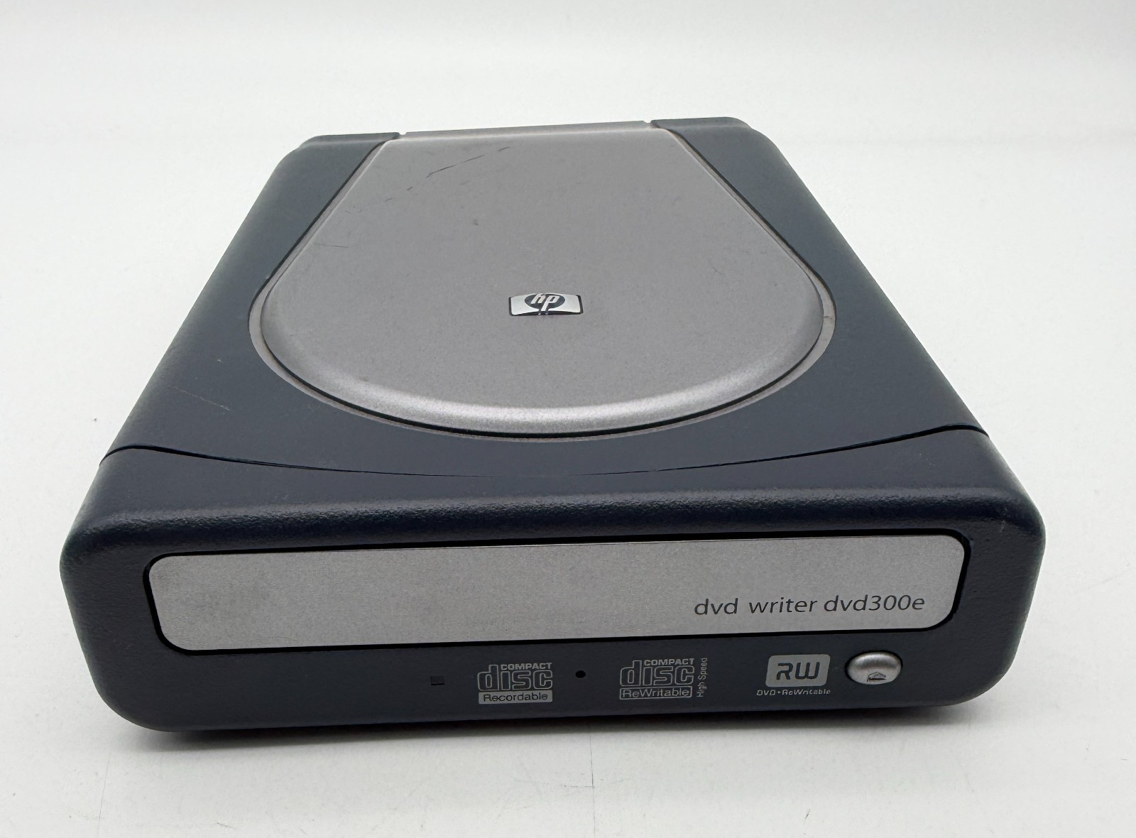 HP External DVD Writer dvd300e Hewlett Packard RW Recordable NO CORDS