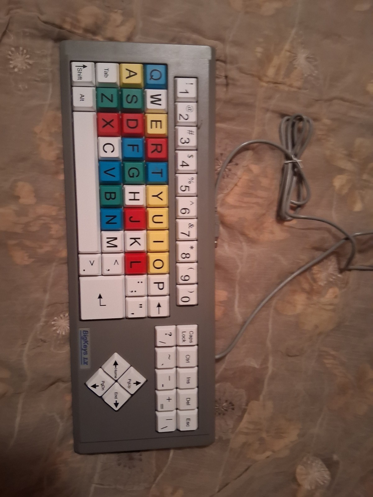 Big KEYS Lx Keyboard GREYSTONE DIGITAL. MULTI Color GIANT KEYS. Used