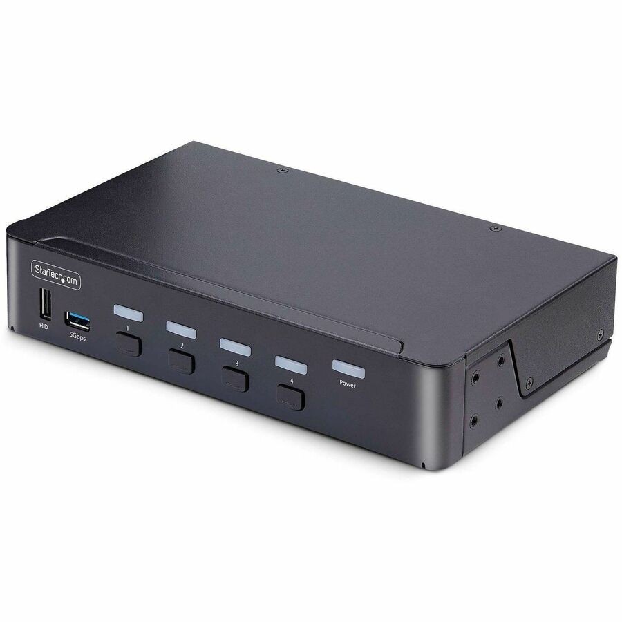 StarTech 4-Port DisplayPort 1.4 KVM Switch, TAA Compliant D86A2-4-PORT-8K-KVM