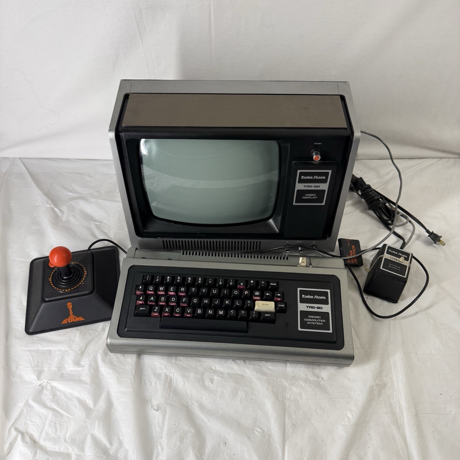 E1 Tandy Radio Shack TRS-80 Retro Computer Tested And Working