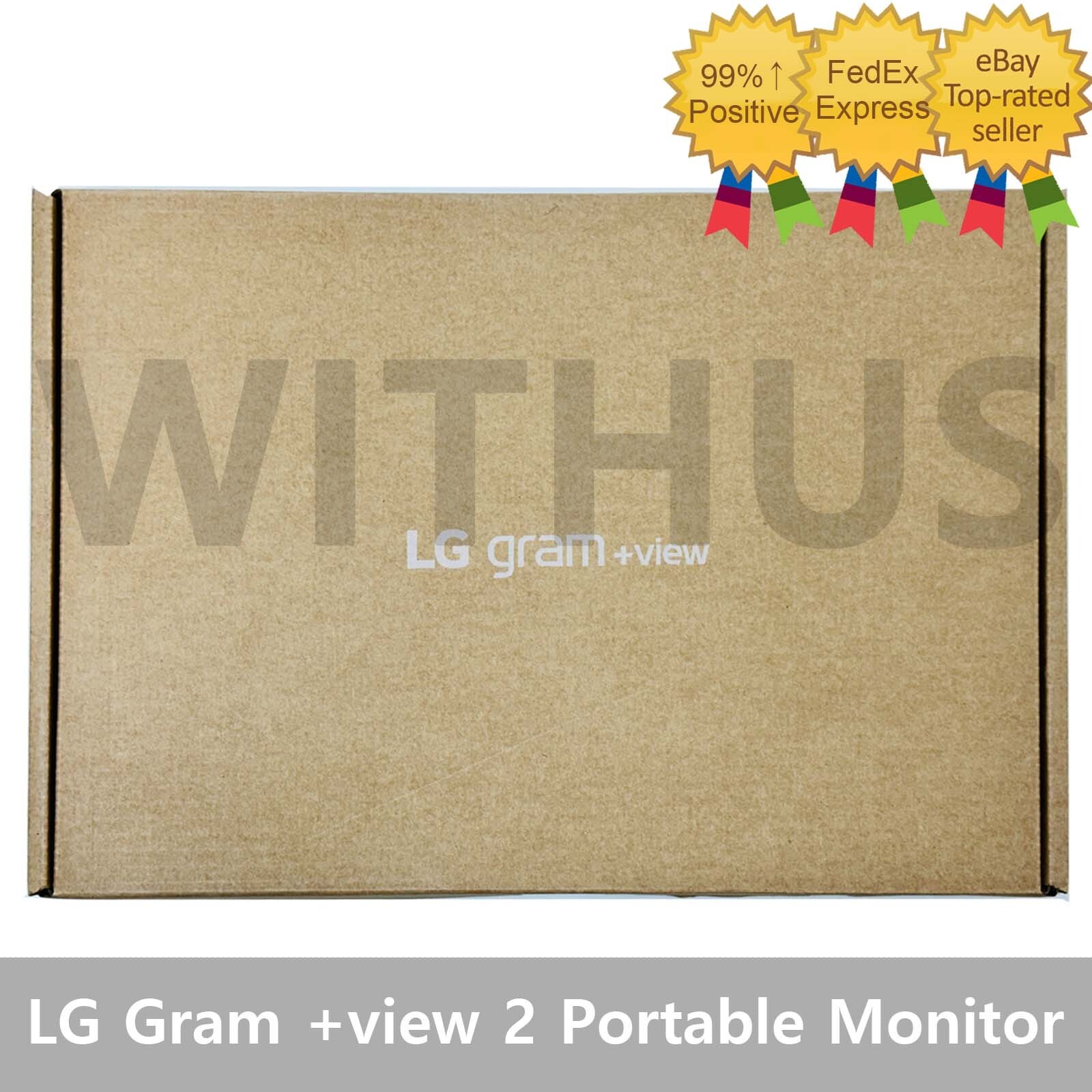 LG Gram +view 2nd Gen Plus View Portable Monitor 16MR70 for Gram 16" Sub Monitor