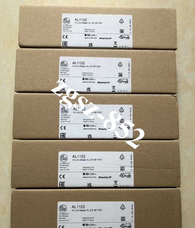 IFM AL1122 IO-LINK Master Module Brand New Fast Shipping FedEx or DHL