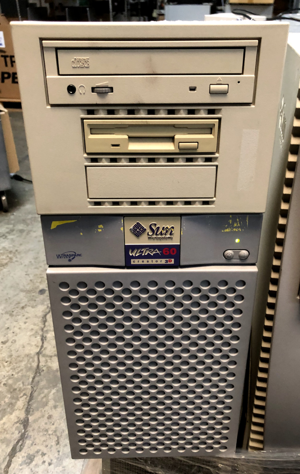 Sun Microsystems Ultra 60 Creator 3D For Parts