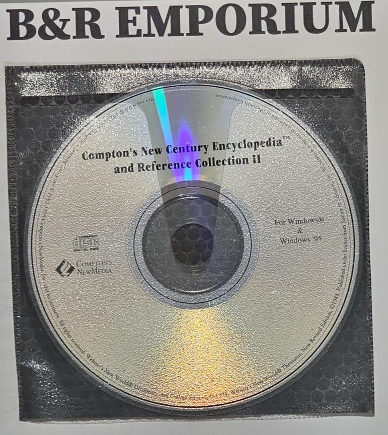 New Century Encyclopedia/Reference II + Compton's Interactive Encyclopedia 1996