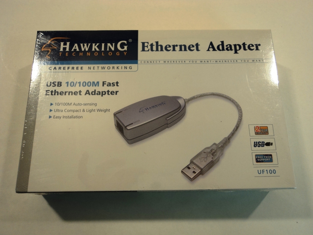 Hawking Ethernet Adapter USB 10/100M Fast UF100