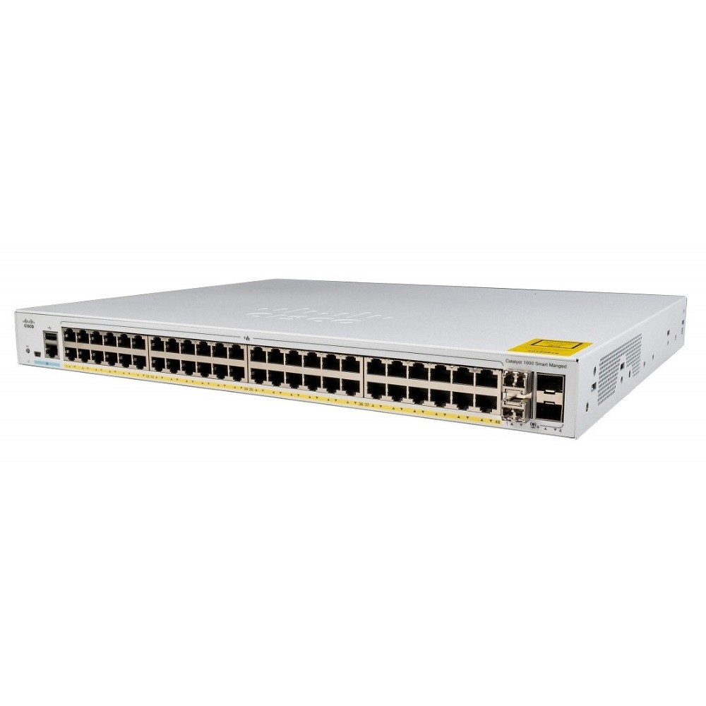 New Sealed Cisco C1000-48P-4G-L 48 Ports PoE Catalyst Network Switch