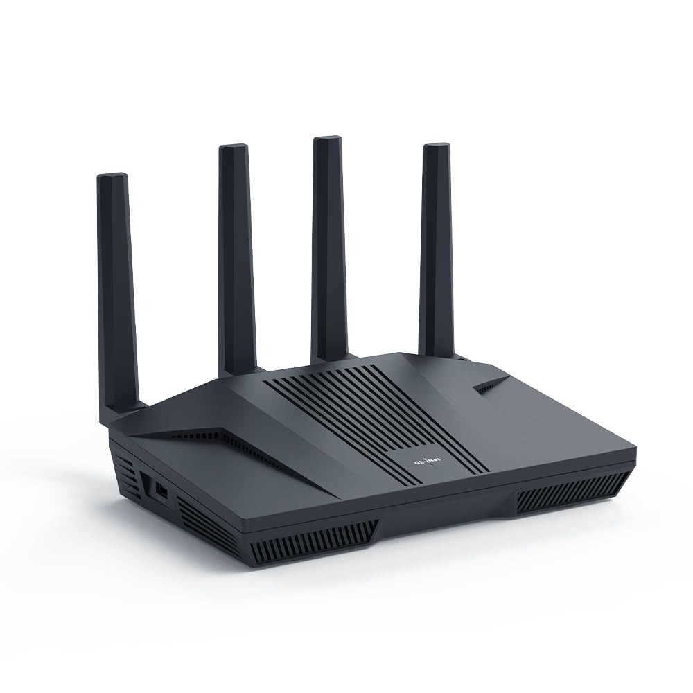 GL.iNet GL-MT6000 Flint 2 Wi-Fi 6 Gaming Router Dual 2.5G Ports