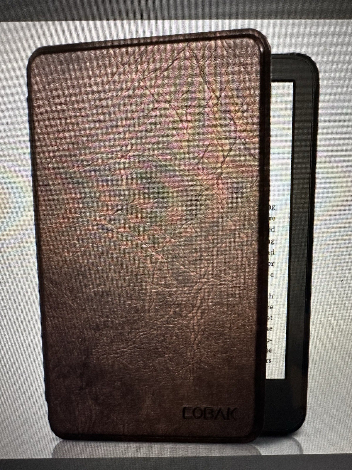 CoBak Case For All New 6” E-Reader 2024 & 2022 11Gen. ~ PU Leather Smart Cover