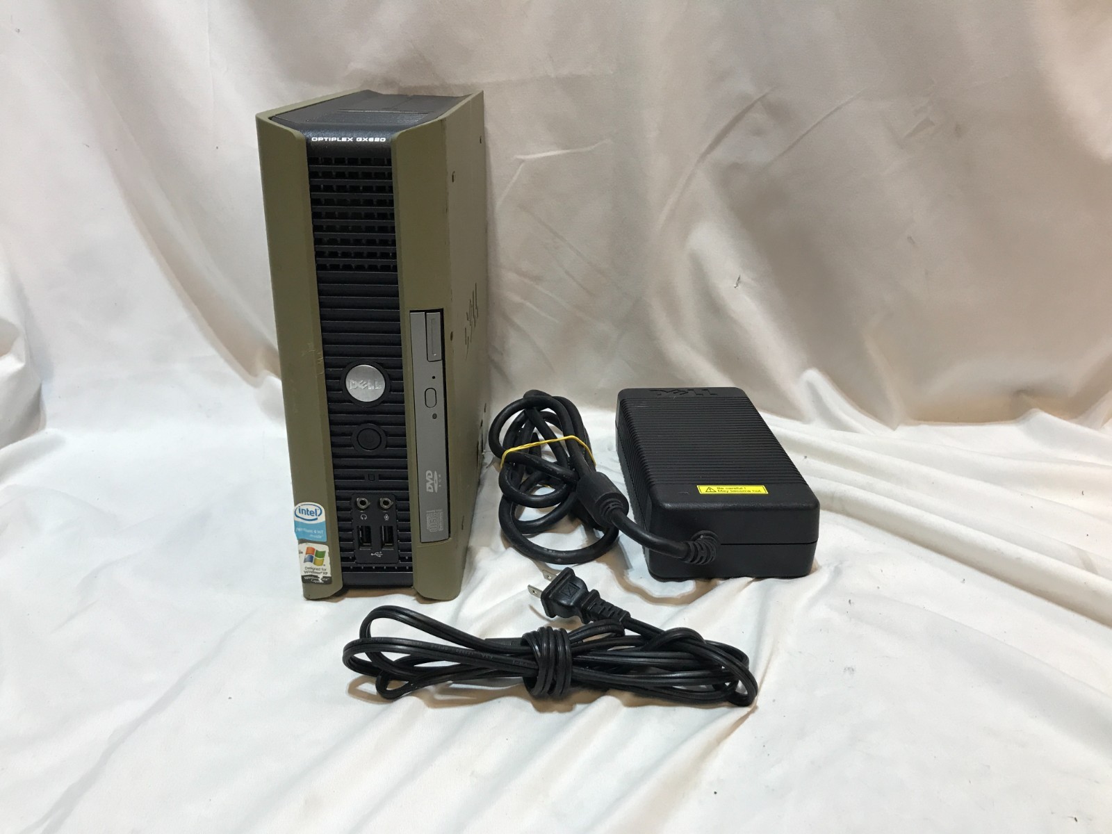 Dell Optiplex GX620 USFF Intel Pentium 4 Windows XP Computer Serial - Printer