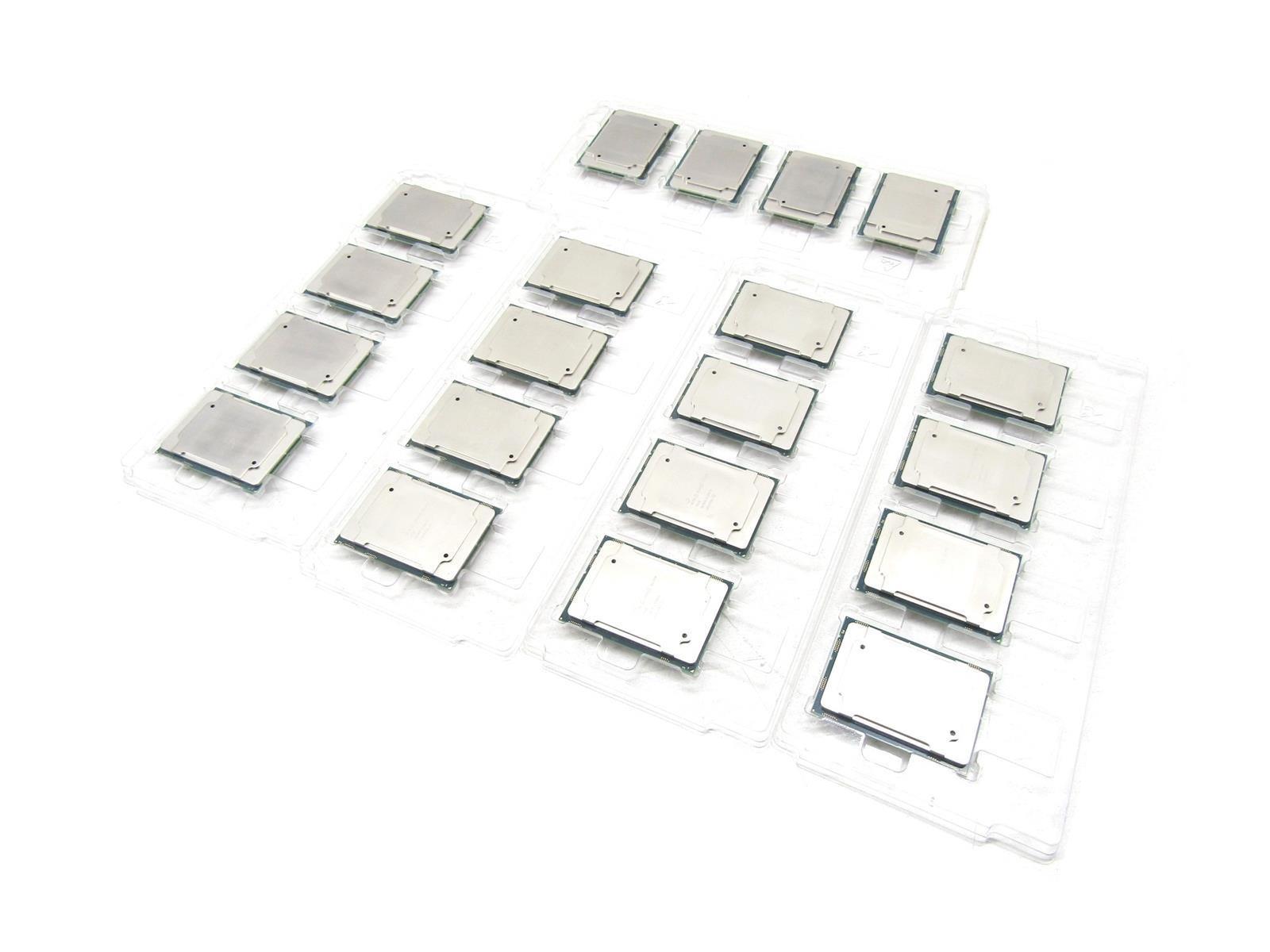 20x Intel Xeon Silver Server CPUs FCLGA3647 | SRFBM, SR3GK, SR3GN, SR3GP, SRFB9