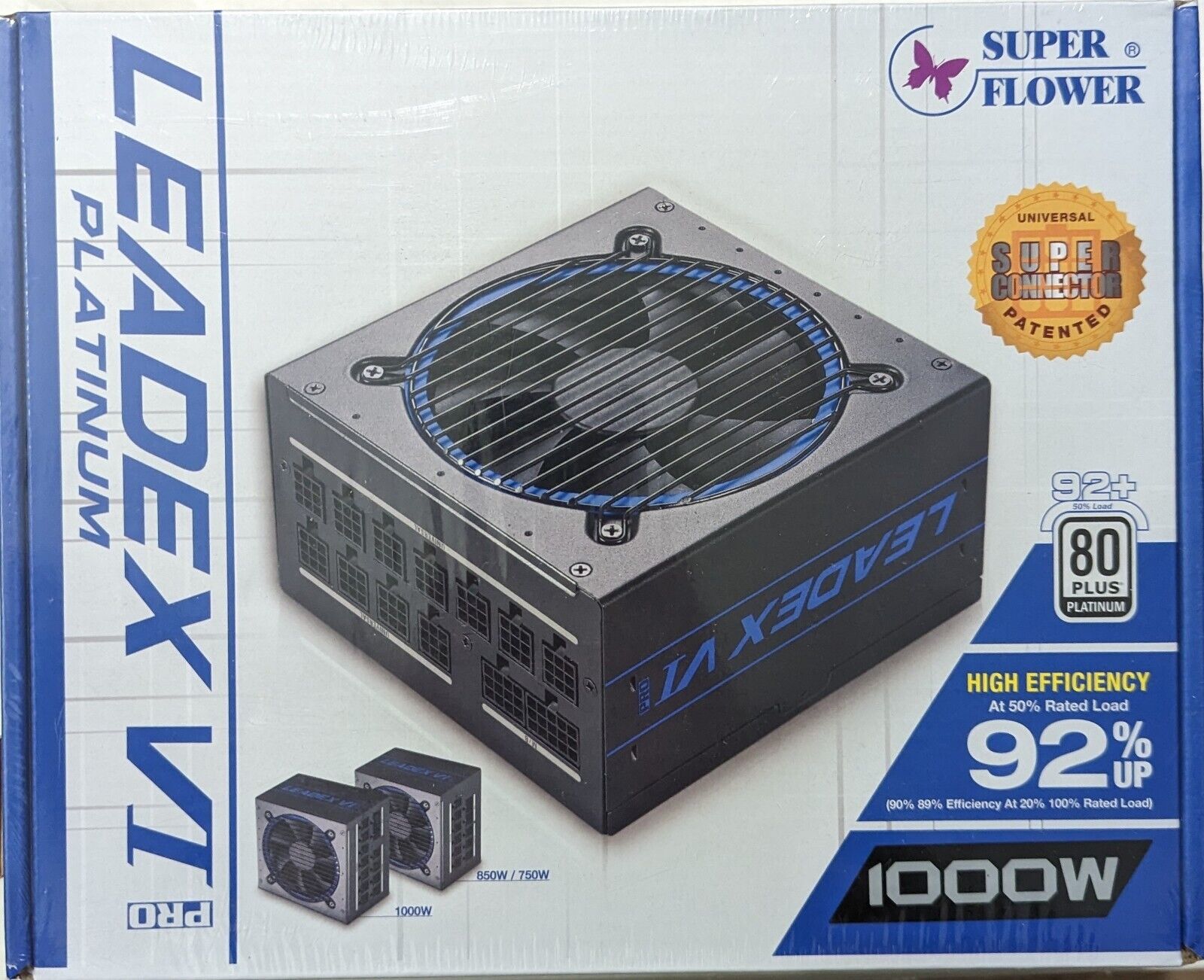 Super Flower Leadex VI Platinum PRO 1000W ATX 80 PLUS PLATINUM Certified Power