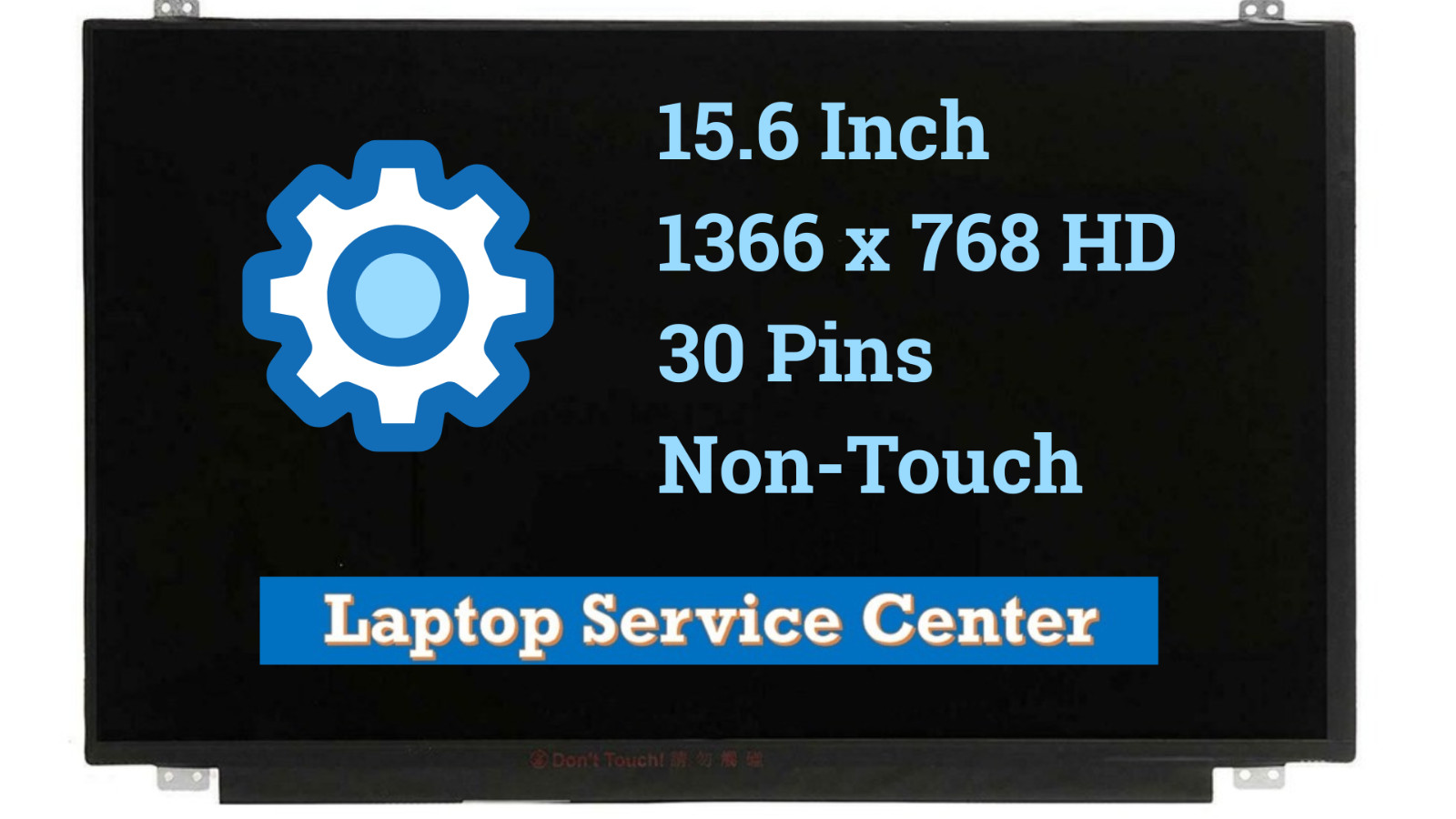 HP P/N 828163-001 HD 1366x768 30pin LCD Screen LED Display 15.6" NEW