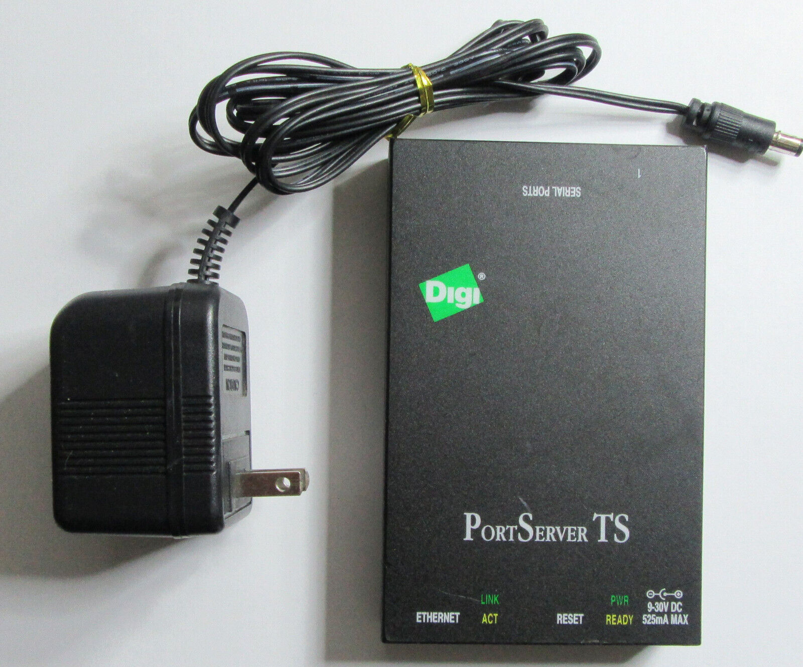 Genuine Digi PortServer TS 4 50000836-15 G with Power Adapter