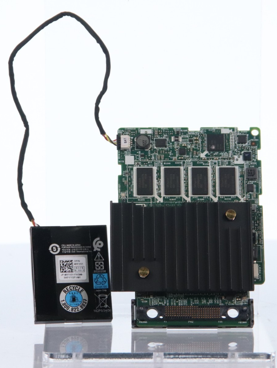 Dell PERC H730P 12G SAS Mini Controller 2GB Cache 7XTY8 w/ Battery