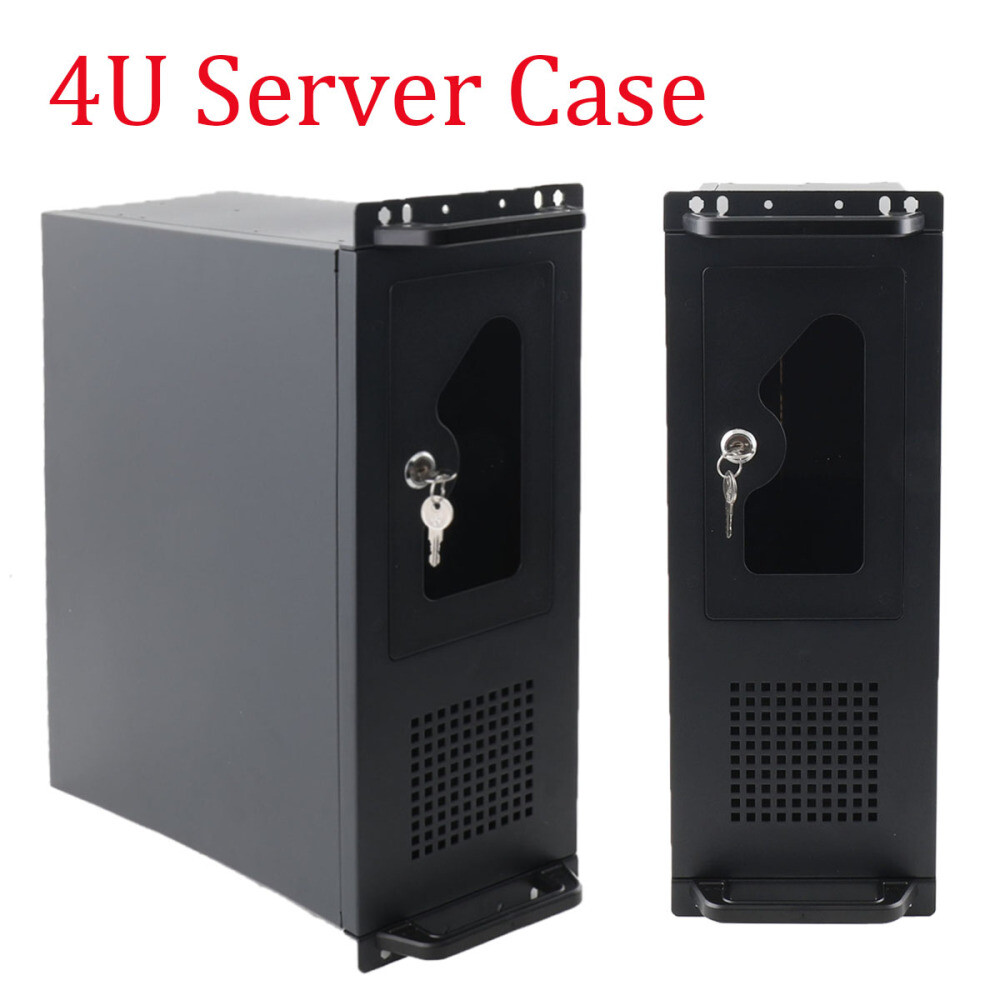 4U Server Cabinet Case;4U Server Chassis Rackmount Server Case 7 x 3.5 HDD Drive