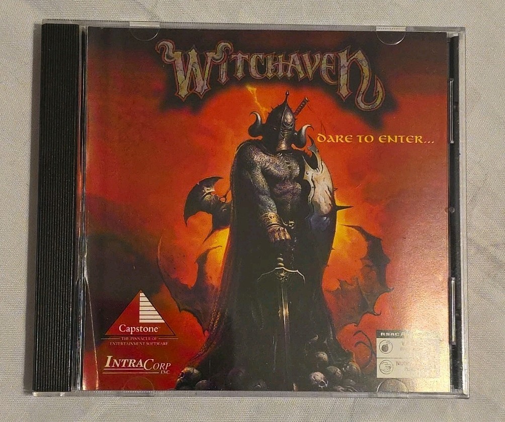 Witchaven PC CD dark medieval role-playing goblins demons magic game