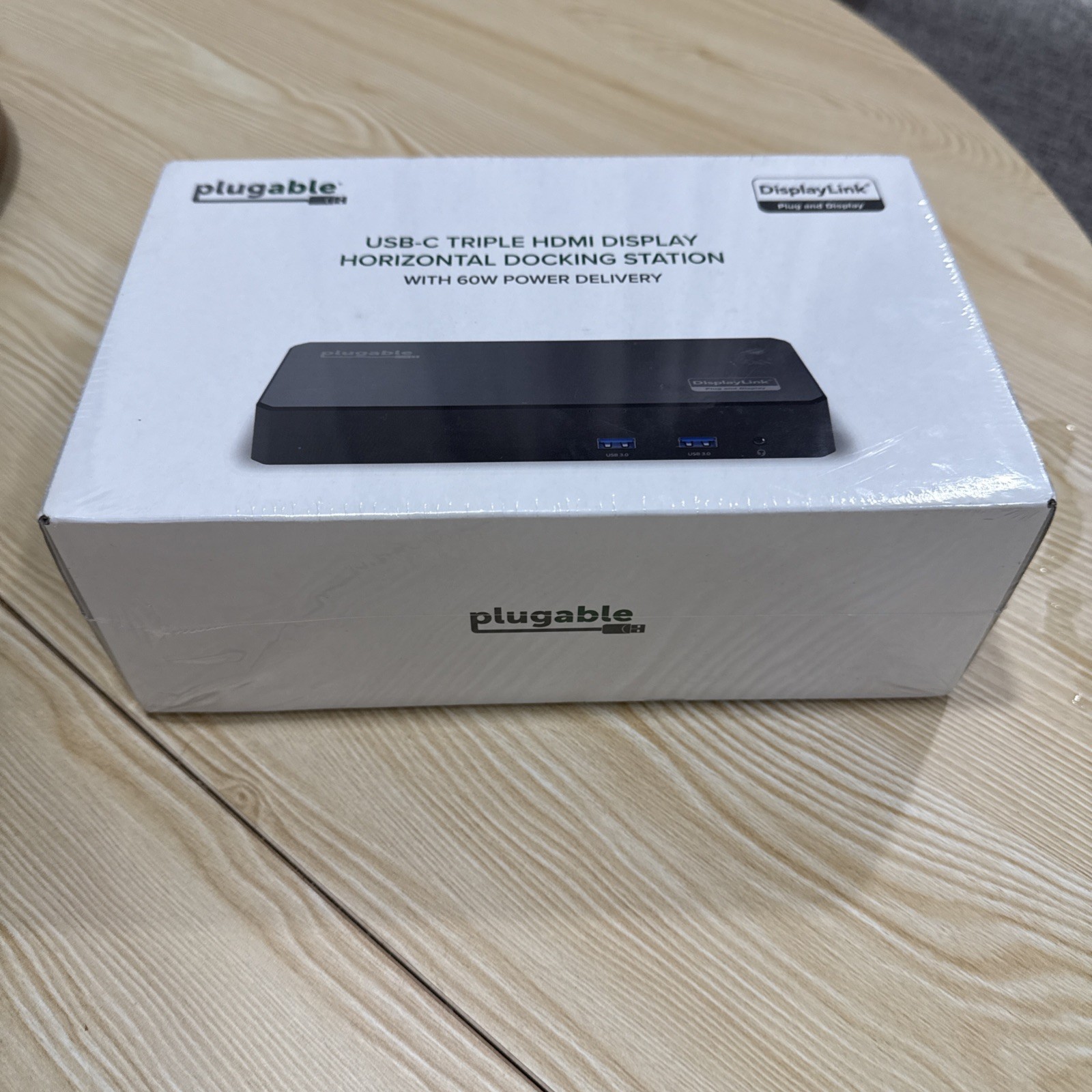 Plugable USB-C Triple HDMI Display Docking Station UD-3900PDZ | New Sealed
