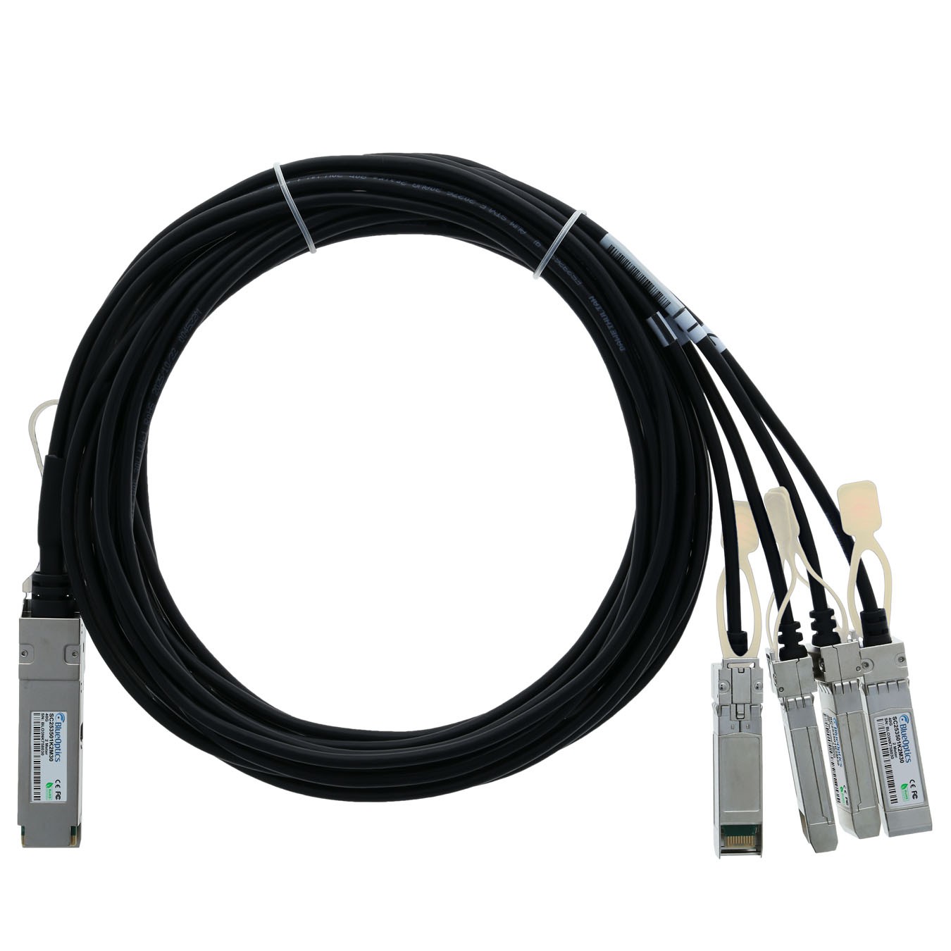 Intel X4DACBL3 Compatible BlueLAN QSFP DAC SC253501K3M30