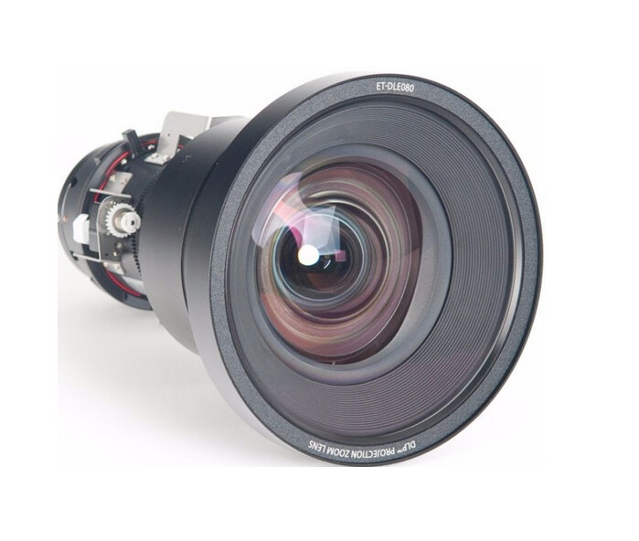 PANASONIC ET-DLE080 ETDLE080 ULTRA SHORT THROW PROJECTOR LENS, EXCELLENT SHAPE