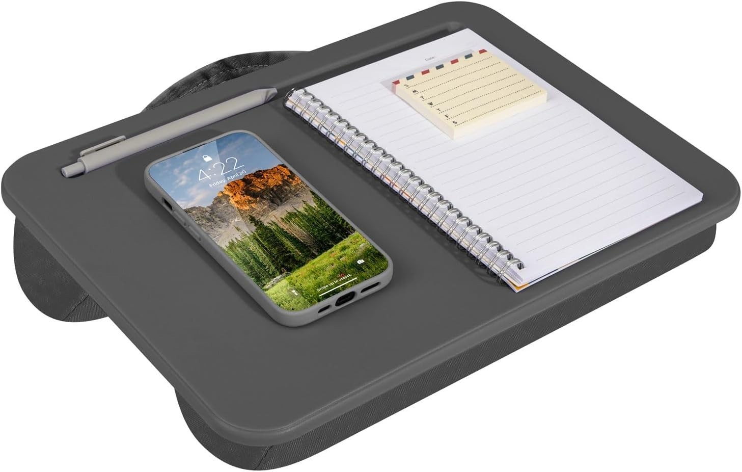 Lap Desk Table Tray Laptop Cushion Bed Pillow Cushioned Computer Support 15 Inch