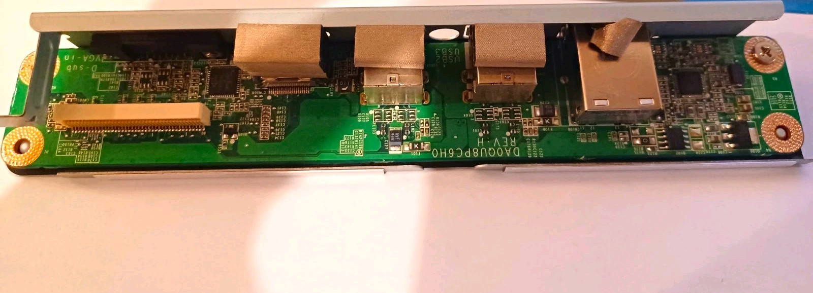 Lenovo DAQUB8PC6H0 REV H Monitor I/O Board HDMI/DP VGA USB RJ45 FBQU8010010