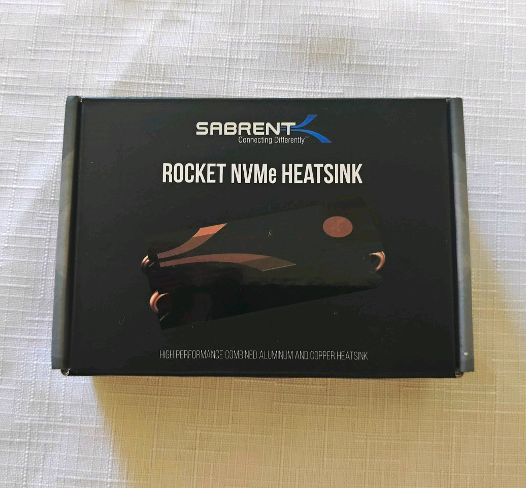 Sabrent Rocket NVMe Heatsink New Open Box Small Screwdriver Missing