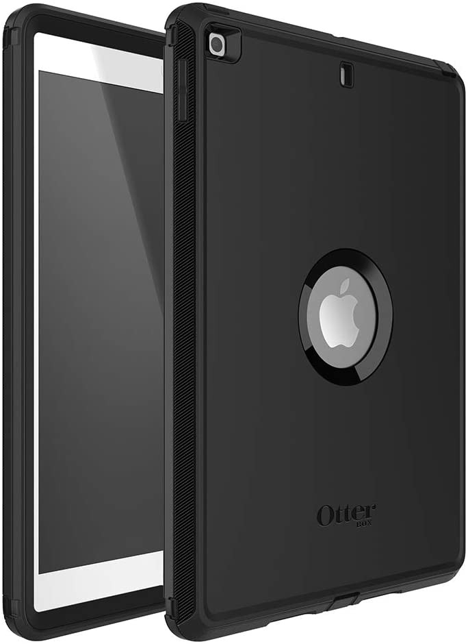 OtterBox DEFENDER SERIES Case & Stand for iPad 7th, 8th, and 9th gen - Black