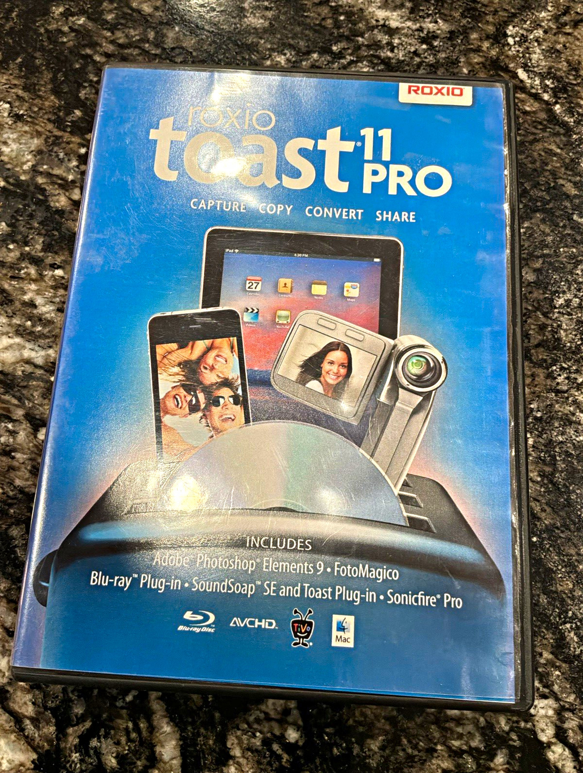Roxio Toast 11 Pro Multimedia Tools for Mac CD Software, English Retail