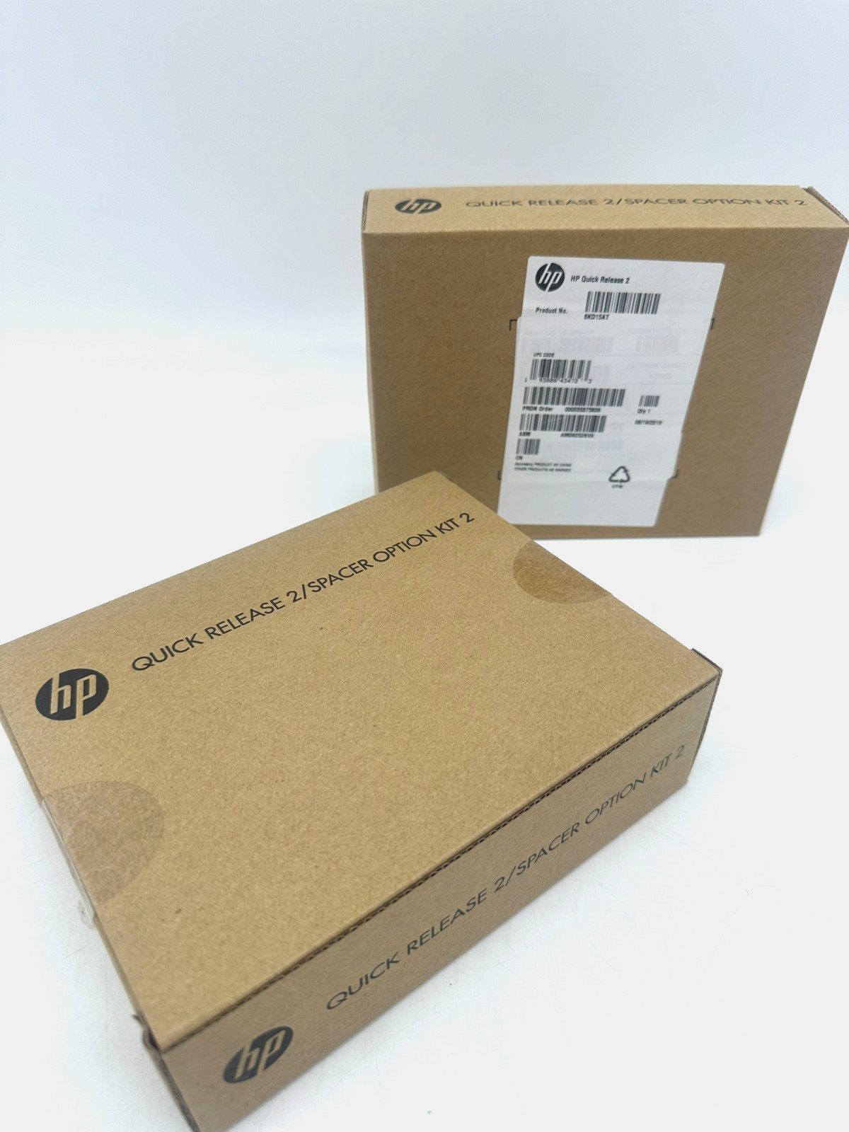NEW Lot of 2 - HP Quick Release 2 Spacer Option Kit 2 Monitor Bracket 6KD15AA