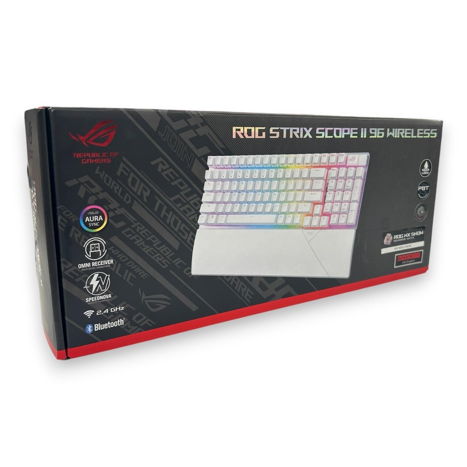 ASUS - ROG Strix Scope II 96 96% Wireless Mechanical Gaming Keyboard -MUST READ