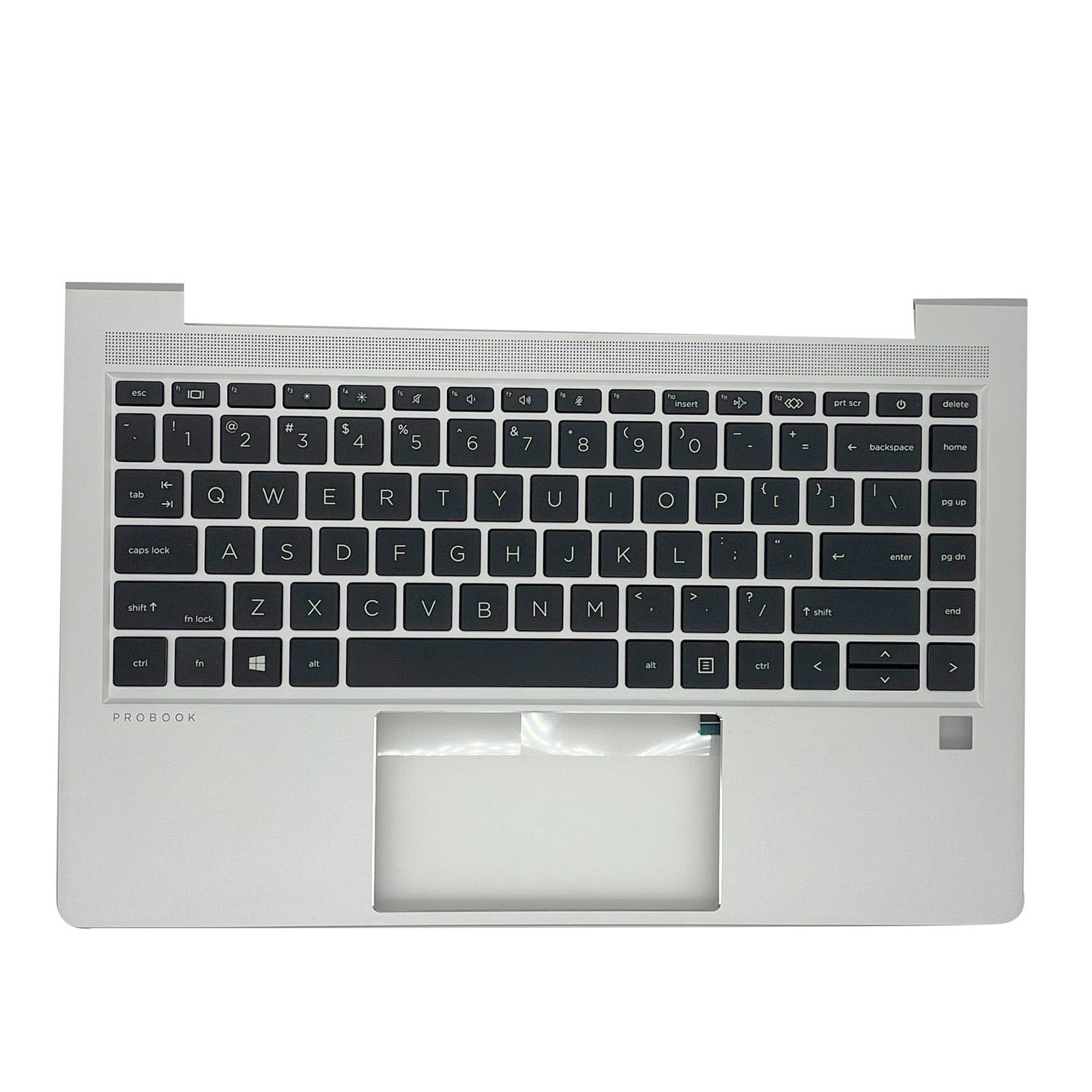 M23770-001 New Palmrest Non-Backlit Keyboard for HP Probook 440 G8 445 G8 Silve