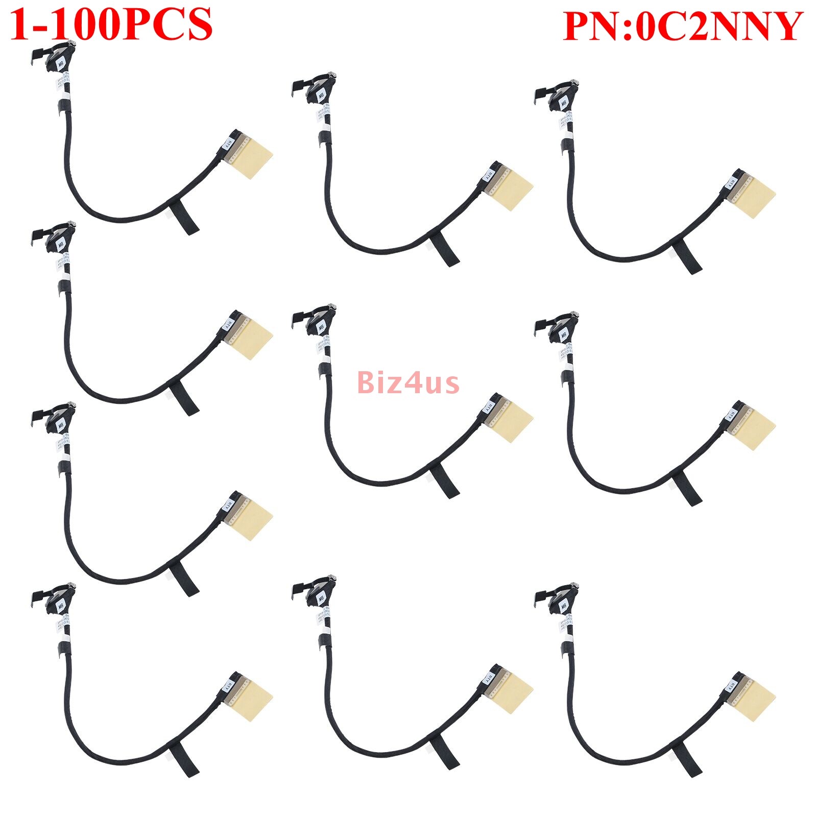 Lot New For Dell Latitude 5520 5521 Laptop Battery Power Cable C2NNY 0C2NNY US