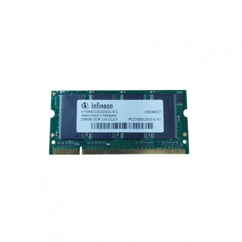 Infineon Module RAM 256MB 333MHz DDR HYS64D32020GDL-6-C PC2700S-2553-0-A1