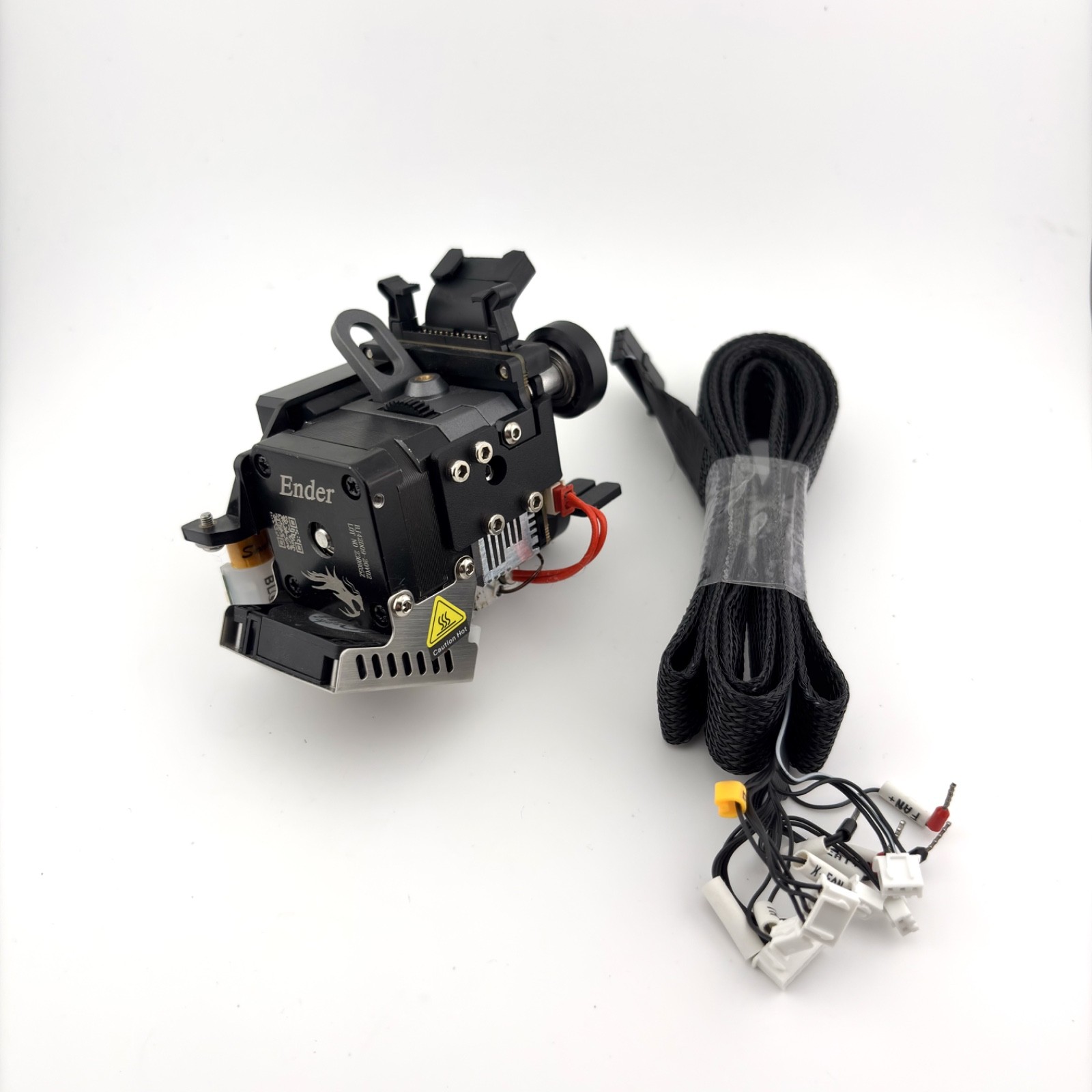 Creality Sprite Extruder Pro with Ender 3 V2 mounting hardware and BLTouch