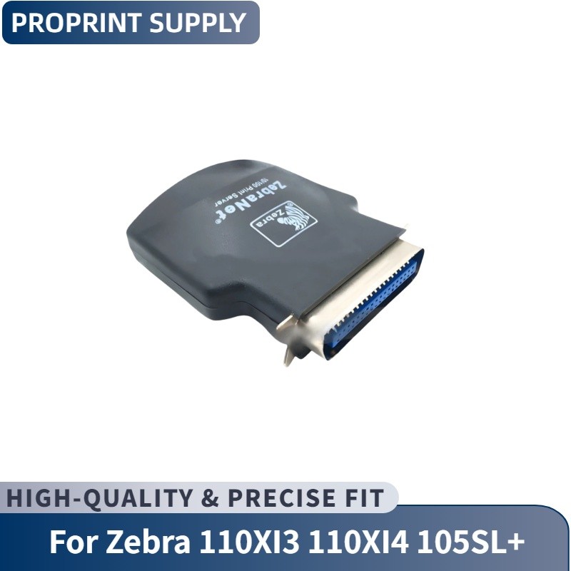 External Network Card Fits For Zebra 110XI3 110XI4 105SL+ Print Server Net New