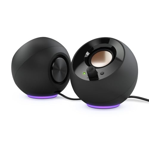 CREATIVE PEBBLE SE MINIMALIST 2.0 USB-C POWERED PC SPEAKERS WITH RGB LIGHTING